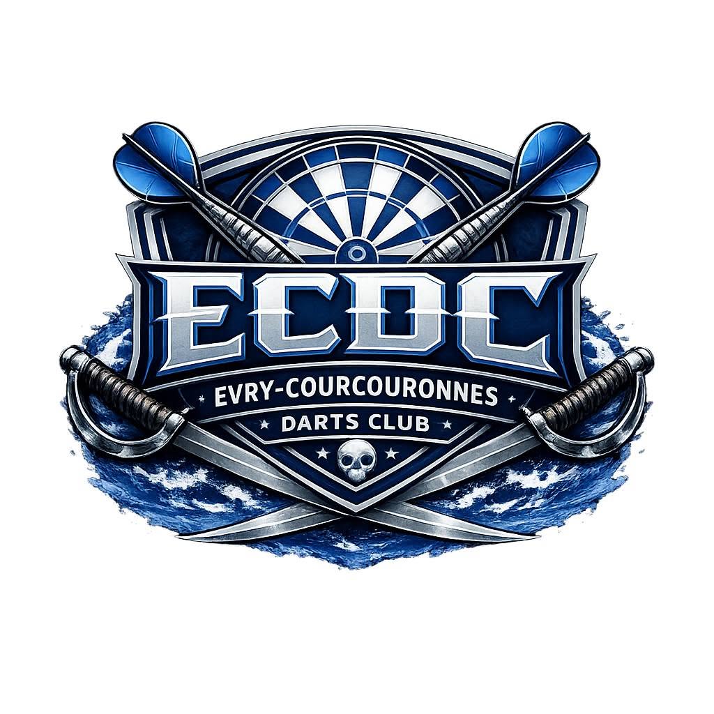 Logo ECDC — Evry Courcouronnes Darts Club